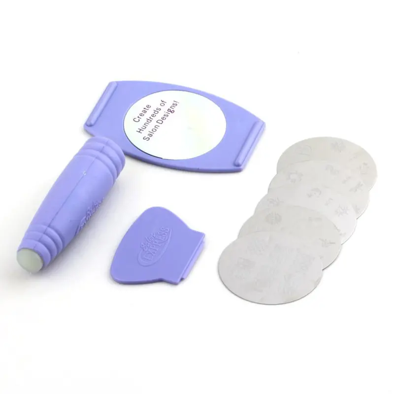 Polish Nail Nail Art Stamp Stamping Diy Design Kit Decoration 1