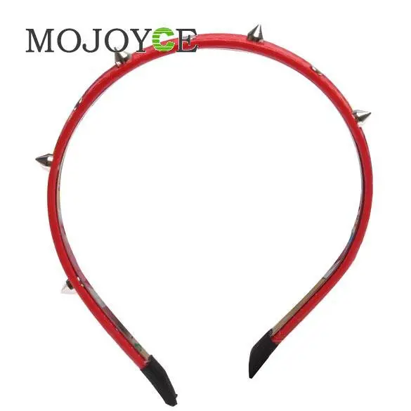 Pop Fashion Women Lady Punk Spike Rivets Studded Party Hair Band Headband 1