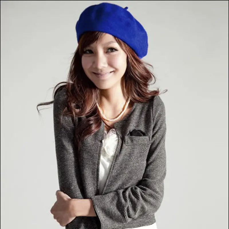 Popular Beretsable Cap Elegant Princess Hat Multicolor 3