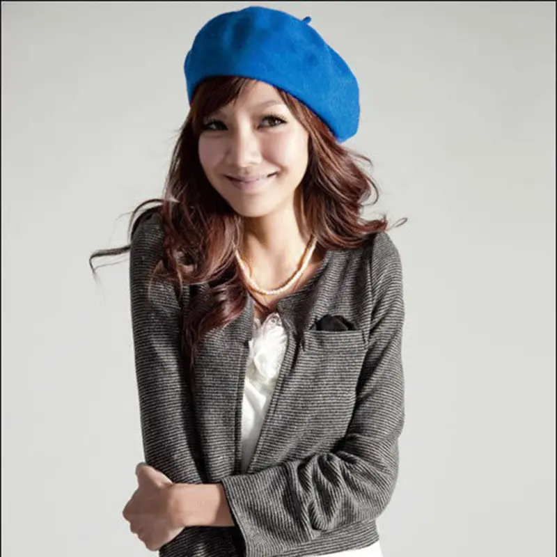 Popular Beretsable Cap Elegant Princess Hat Multicolor 4