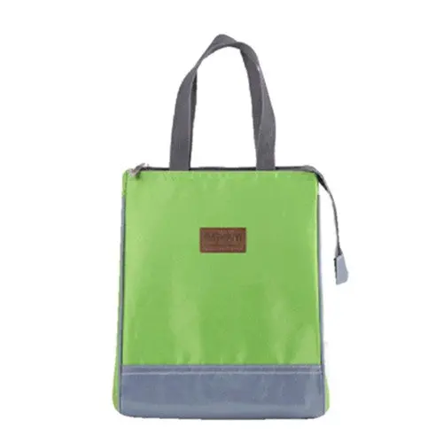 Popular Lunch Bag & Solid Thermal Insulated Lunch Bag Tote Cooler Zipper Bag Bento Lunch Box Bolsa Termica Smile 2