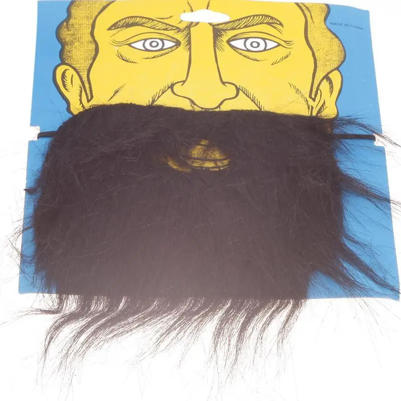 Popular Party Halloween Fake Beard Moustache Mustache Facial Hair Funny Costume 71733 1