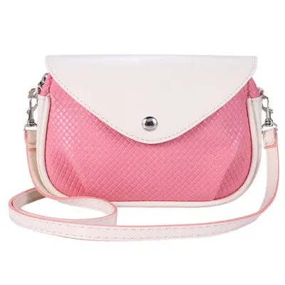 Popular Plaid Crossbody Bag Women Messenger Bags Pu Leather Handbags Crossbody Bag For Women Bolsas Femininas 4