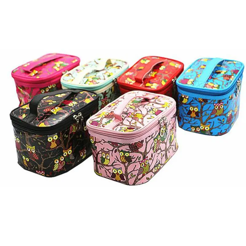 Portable Cosmetic Bag Large Capacity Make Up Organizer Bag Casual Travel Bag Multi Functional Storage Bag In Bag Makeup Hbag 2