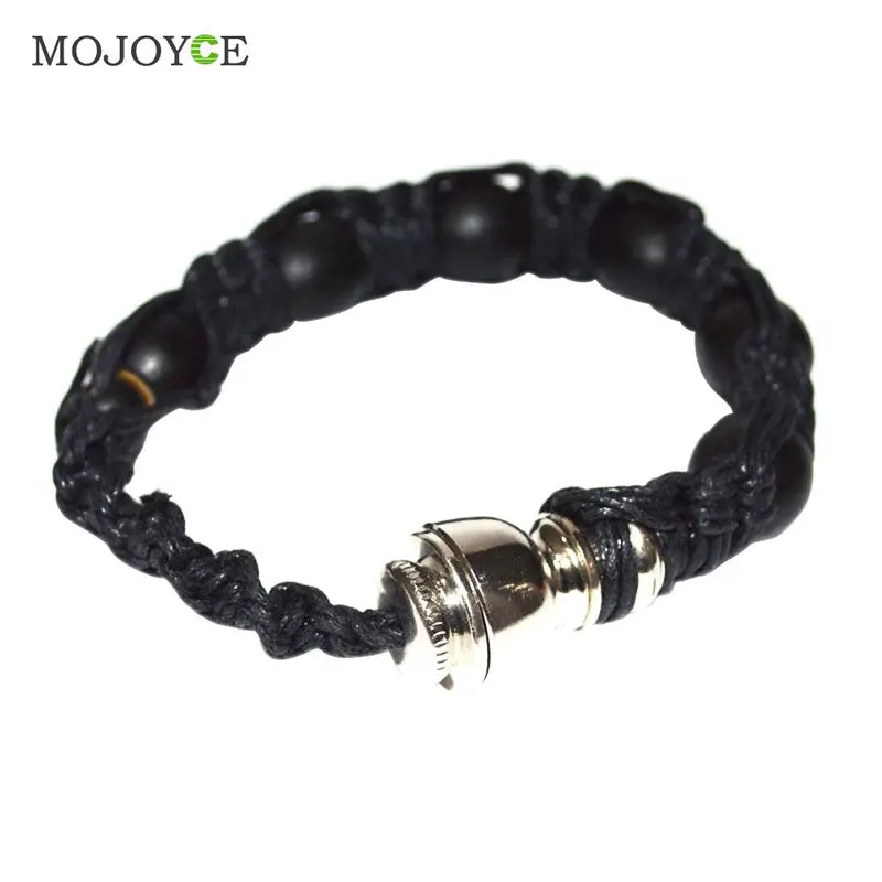 Portable Metal Bracelet Smoke Bracelet Bead Smoking Pipe Alloy+String Wristband Pipe For Smoking Jamaica Rasta Weed Pipe Handmad 1