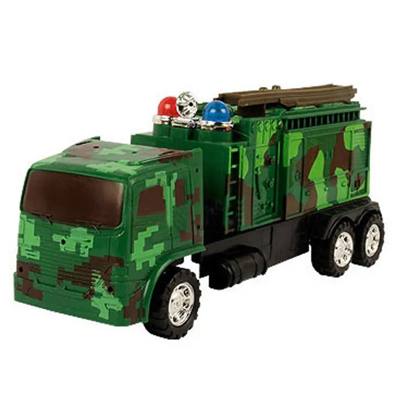 Portable Military Toys Cars Kids Army Truck Car Model Toy For Children Mini Car Toys Rom Color 1