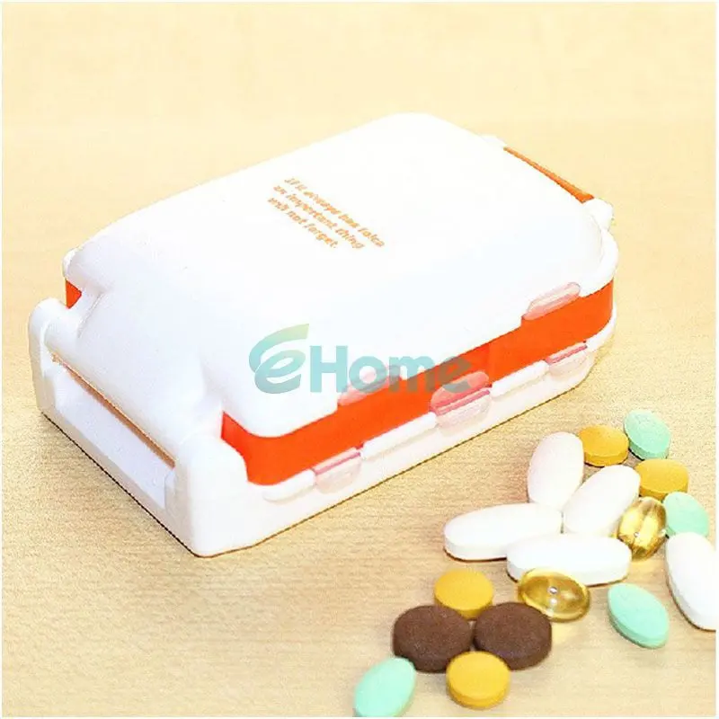 Portable Mini Sort Folding Vitamin Medicine Drug Container Pill Box Storage Case 57604 1