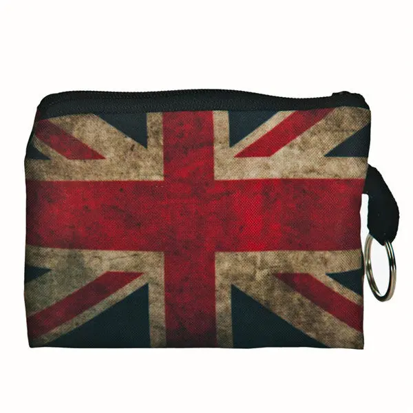 Portable Printing Girl Purse Wallet Bag Ladies Zipper Clutch Coin Purses Bolsa Moeda Coins Pouch Monedero Vintage Key Coin Bags 4