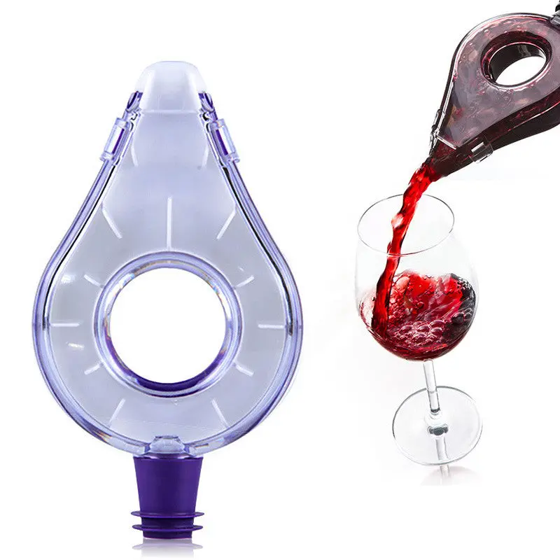 Portable Red Wine Aerator Bottle Topper Pourer Aerating Decanter Pour Filter 84355 1