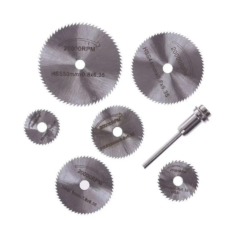 Portable Rotary Tool Circular Saw Blades Cutting Discs Mandrel For Dremel Cutoff 56400 1
