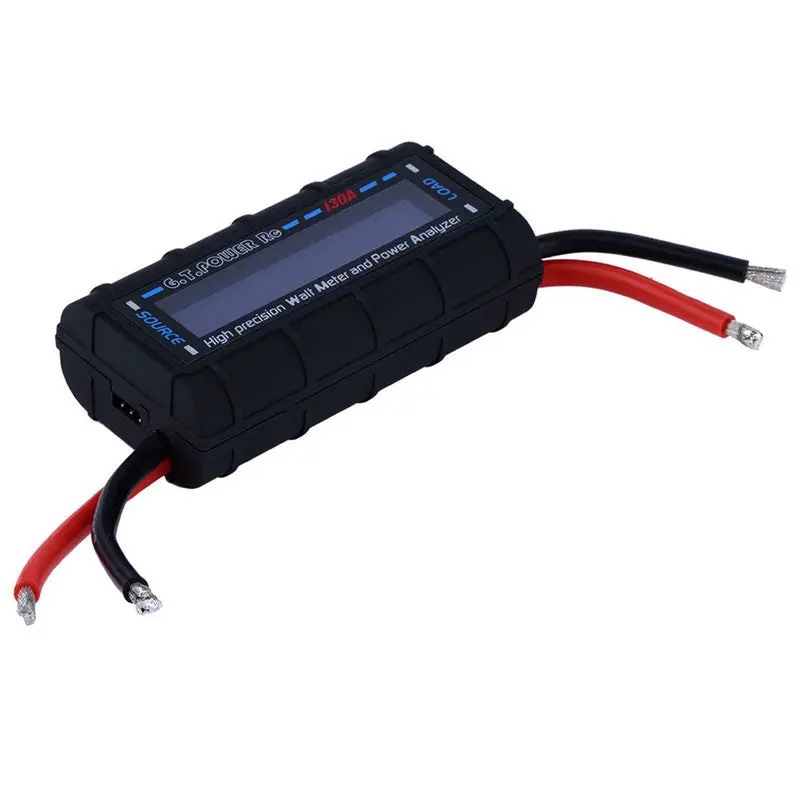 Power Rc 130A Watt Meter Power Analyzer Lcd Display High Precision 1