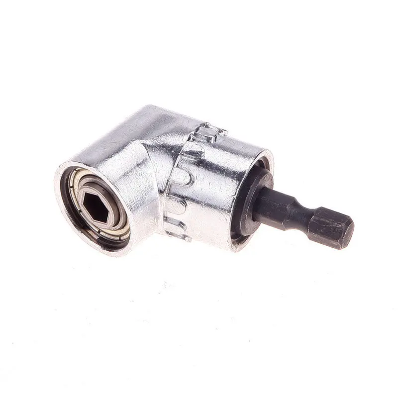 Practical 105 Degrees 1/4" Adjustable Hex Bit Angle Driver Screwdriver Tools 71775 1