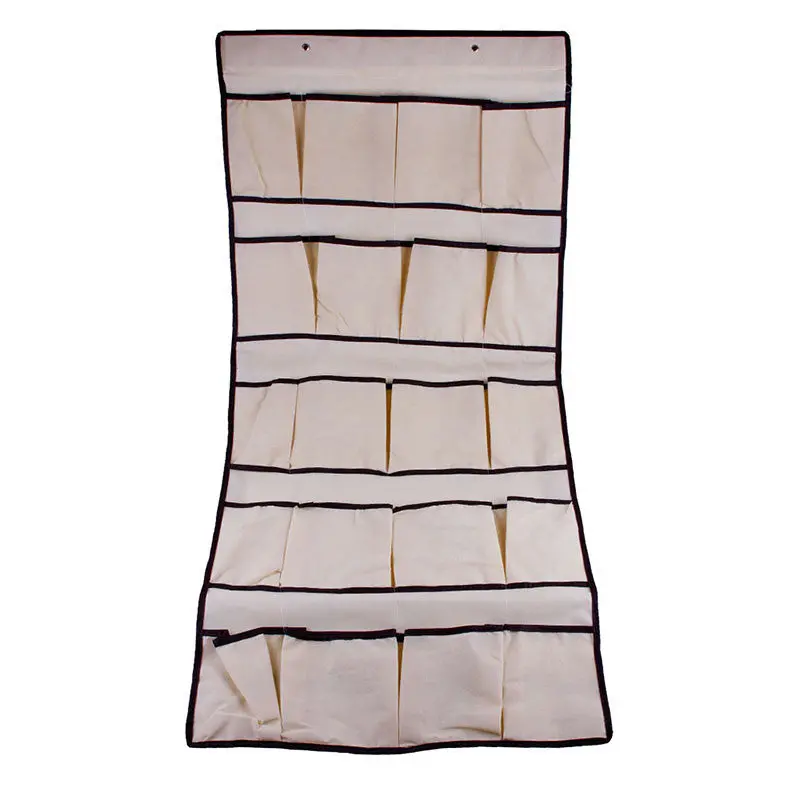 Practical 20 Pocket Hanging Bag Door Holder Shoe Storage Organizer Closet Hanger Organiser 26036 1