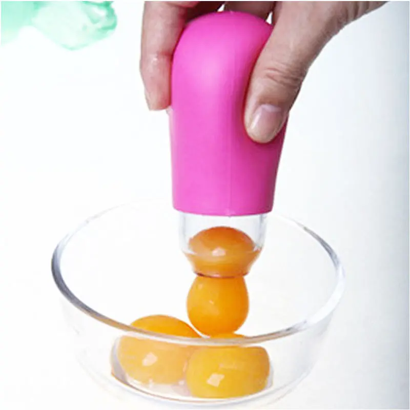 Practical Diy Kitchen Gadget Silicone Egg Yolk White Suction Separator Divider Filter62800 1