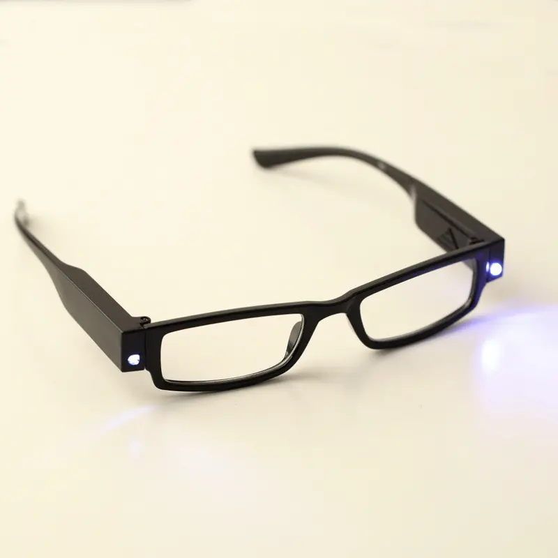 Practical Led Reading Eyeglasses Spectacle Diopter Magnifier Multi Light Up 1