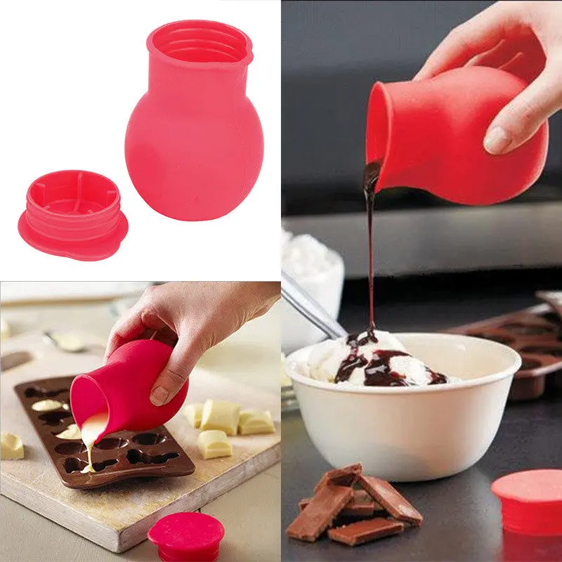 Practical Silicone Chocolate Melting Pot Mould Butter Sauce Milk Baking Pouring 71566 1