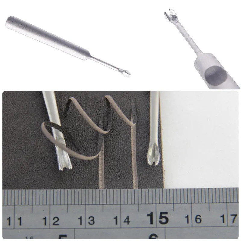 Practical U Shaped 95Mm Stitching Groover Skiving Edge Beveler Leathercraft Leather Tool 71555 1