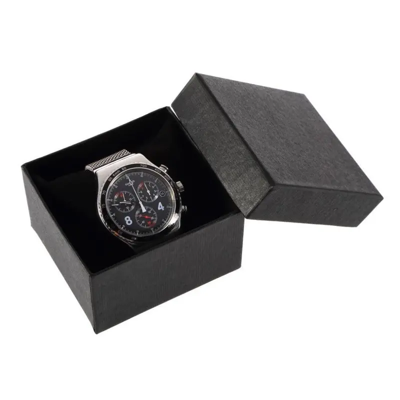 Present Gift Boxes Case For Bangle Jewelry Ring Earrings Wrist Watch Box 1