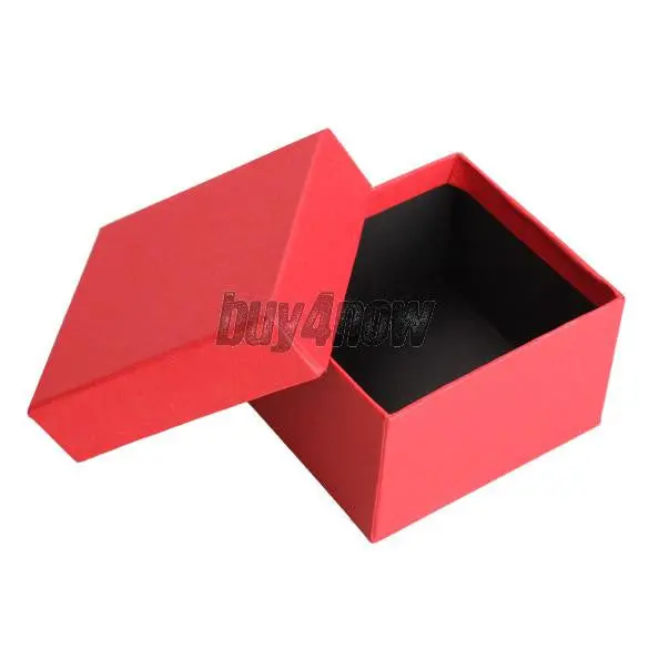 Present Gift Boxes Case For Bracelet Bangle Jewelry Watch Storage Red 1