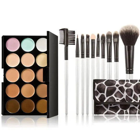 Pressional 15 Color Make Up Cream Camouflage Concealer Palette 1