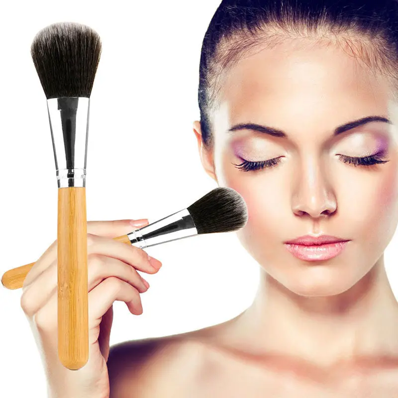 Pressional Bamboo Hle Blush Brushes Cosmetics Pressional Makeup Brush Hairbrush 1