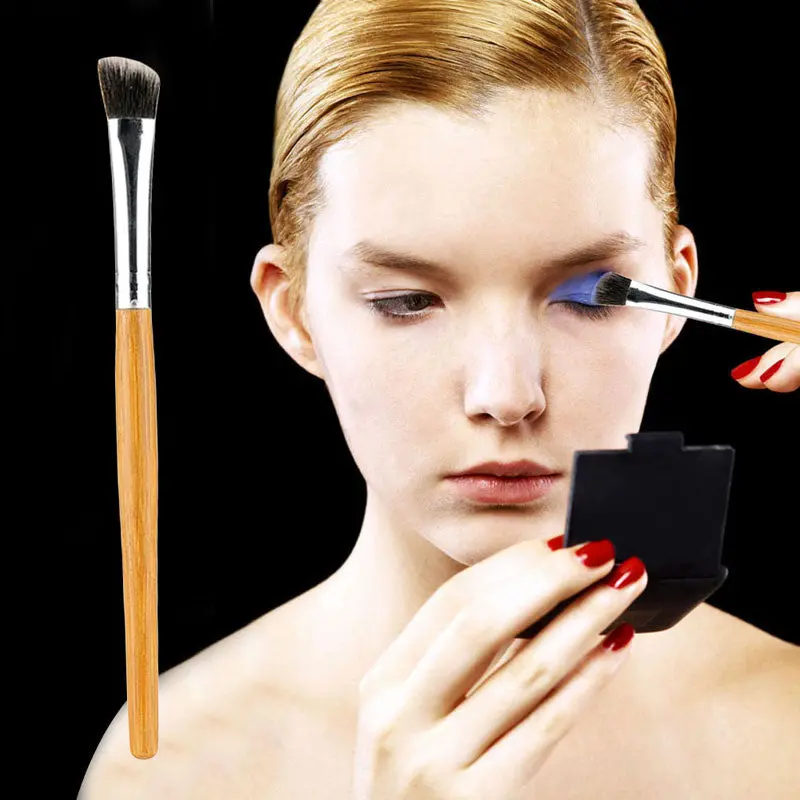 Pressional Bamboo Hle Eyeshadow Eye Brushes Cosmetics Pressional Makeup Brush Hairbrush 1
