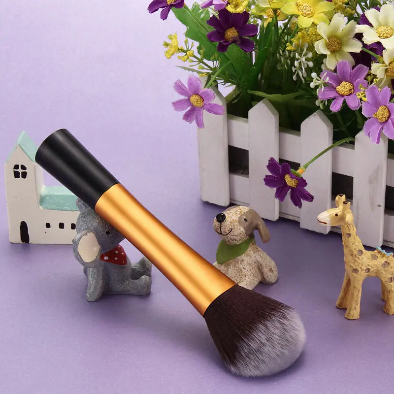 Pressional Nylon Bristles Powder Brushes Makeup Flat Brushes Cosmetics Pressional Makeup Brush Hairbrush 1