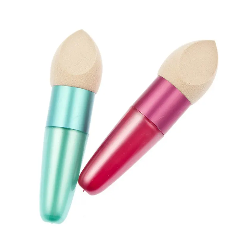 Pressional Protable Sponge Powder Puff A Hle Dual Used Dry Wet Cosmetic Tool Puff 1