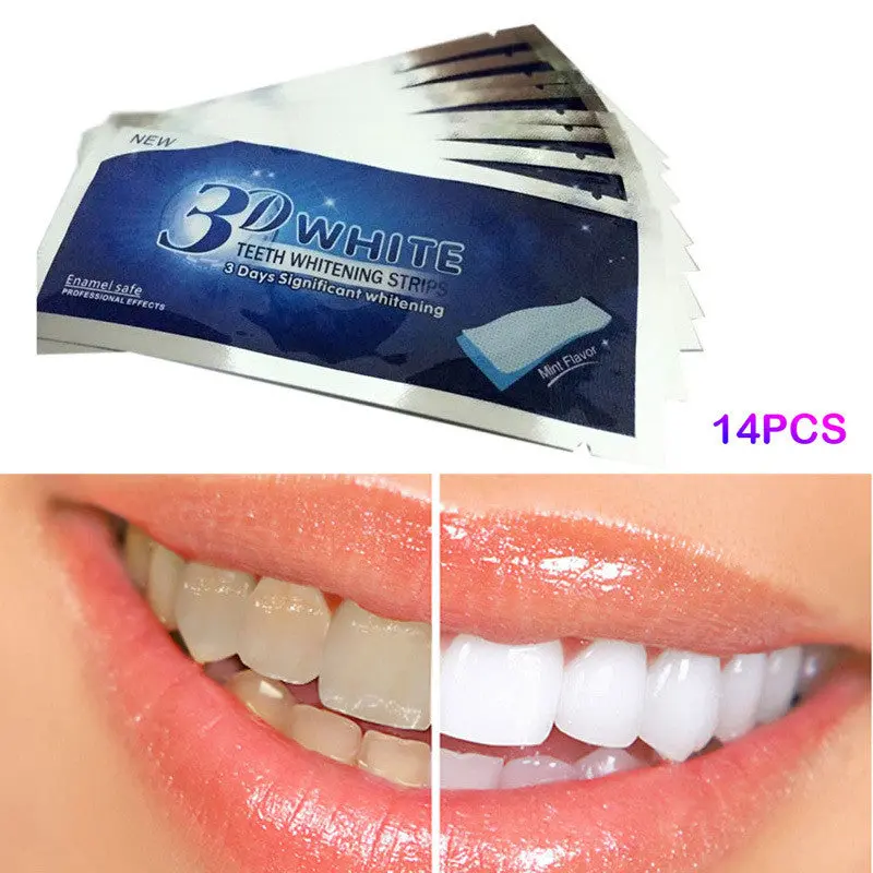 Pressional Teeth Whitening Strips Home Dental Whitening Kit Bleaching Mint Flavor Whitening Teeth 1