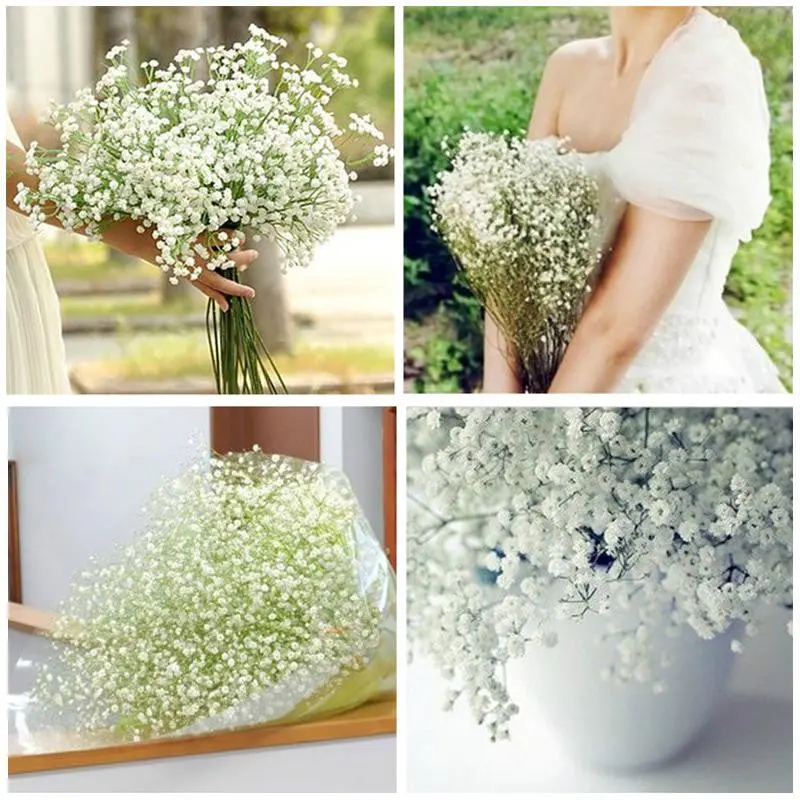 Pretty Gypsophila Baby's Breath Artificial Flowers Fake Flower Plant Home Wedding Decoration 54986 1