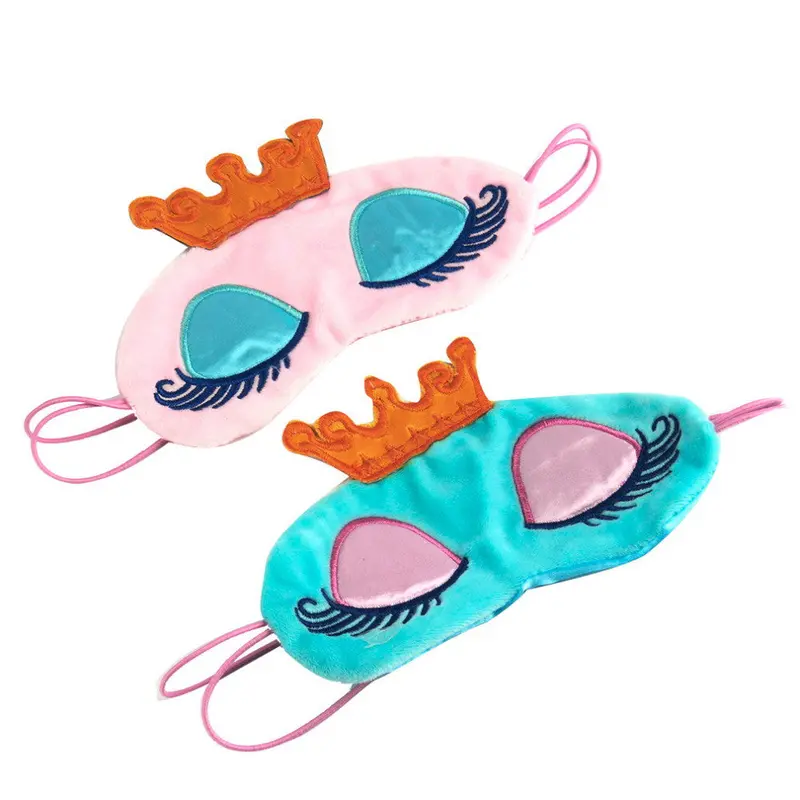 Princess Crown Fantasy Eyes Cover Travel Sleeping Blindfold Shade Eye Mask 1