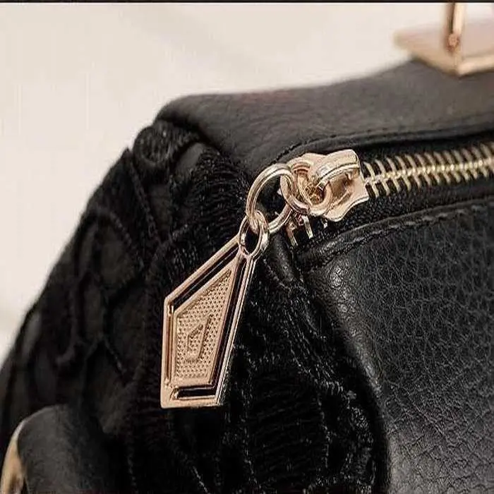 Princess Tops Sale Elegant Lace Pu Leather Women's Bags Soft And Smooth Sweet Handbags Lady Casual Bags 1