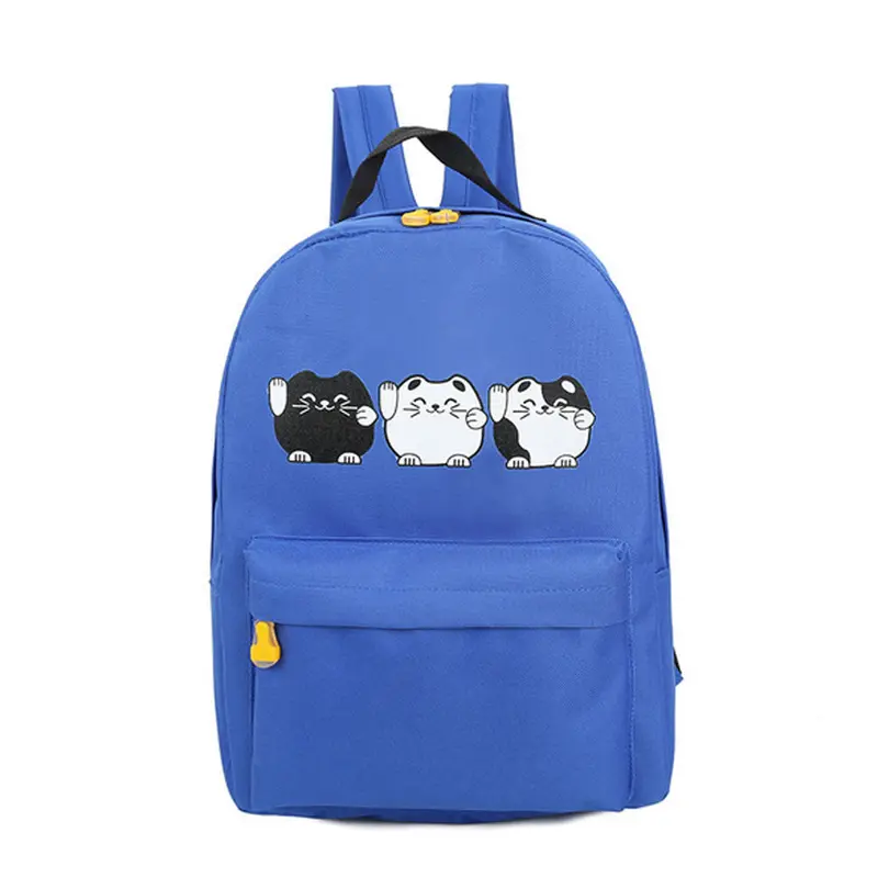 Printing Canvas Women Backpack Rucksack Travel Bags Laptop Backpacks For Teenage Girls Student School Bags Girl Boy Mochila 2