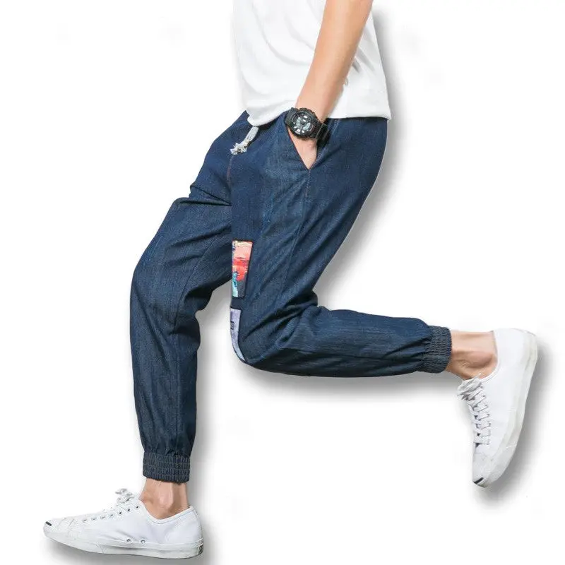 Printing Pencil Pants Trousers Casual Slim Fit Plus Size Long Harem Pants Trousers Casual 1