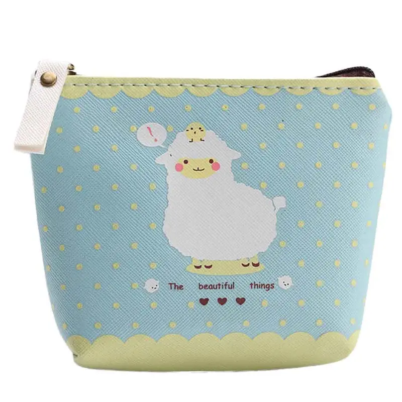 Printing Waterproof Pencil Bags Women Canvas Purse Change Purse Clutch Wallets Bags Bolsas Carteira Monedero Key Coin Bag 1