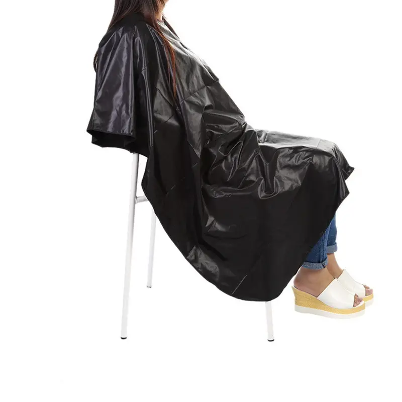 Pro Adult Salon Hair Cut Hairdressing Barbers Hairdresser Cape Gown Waterproof Cloth 1