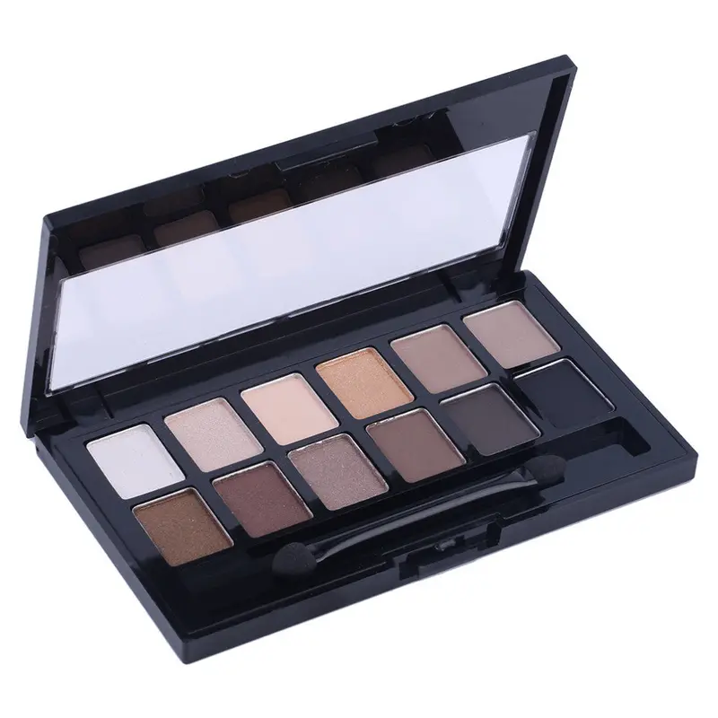 Pro Cosmetic Matte Eye Shadow 12 Colors Make Up Set Nudes Naked Pallete Eyeshadow Palette Brighten 2