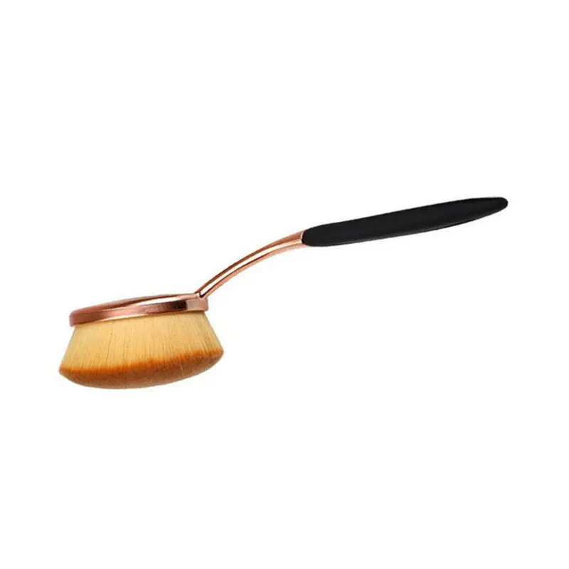 Pro Face Toothbrush Shaped Brush Oval Makeup Foundation Flawless Base Powder Puff Blusher Cosmetic Beauty Brushes 2
