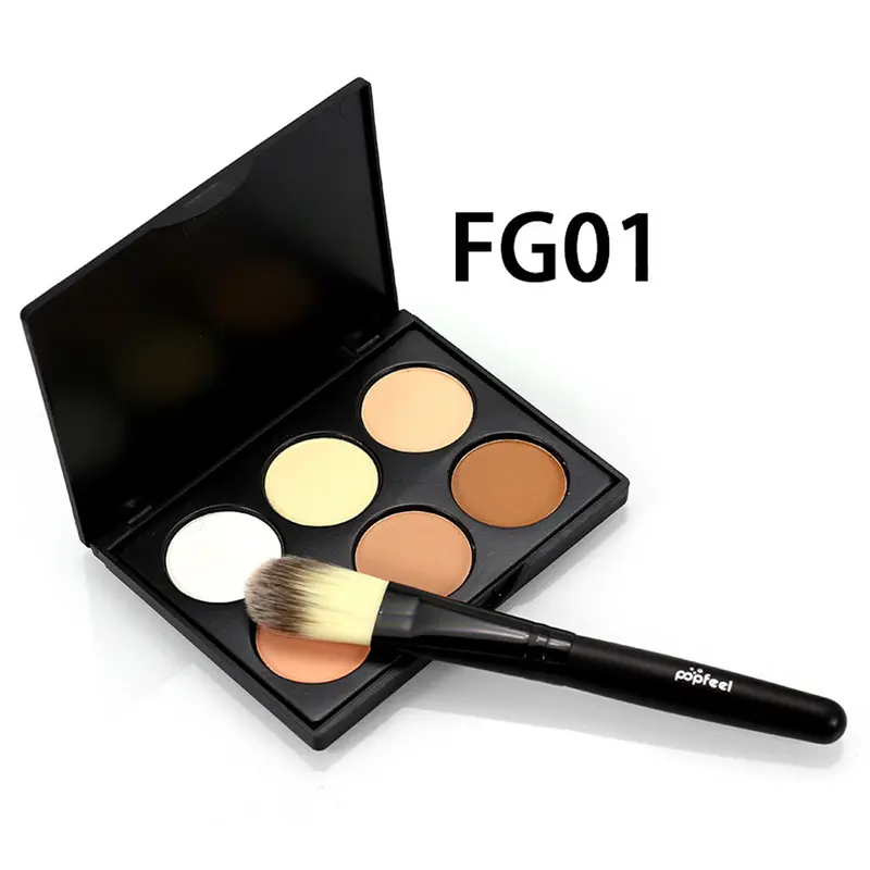 Pro Technic Matte Palette 6 Color Face Powder Palette Nude Makeup Contour Cosmetic Foundation 1