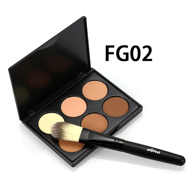 Pro Technic Matte Palette 6 Color Face Powder Palette Nude Makeup Contour Cosmetic Foundation 2