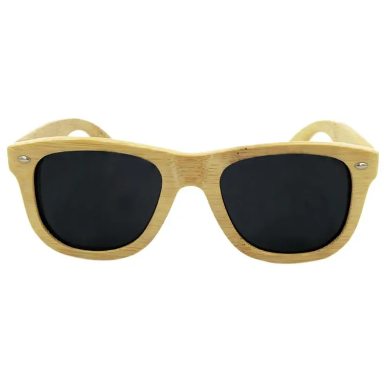 Products Glass Bamboo Sunglasses Retro Vintage Wood Lens Wooden Frame Handmade Polarized Sun Glasses 2