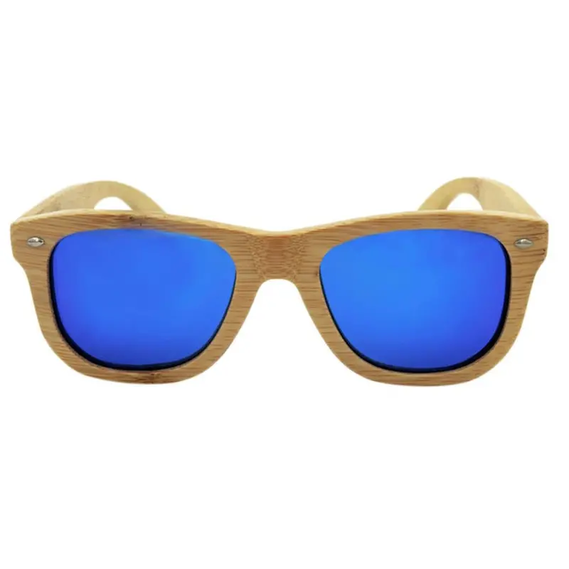 Products Glass Bamboo Sunglasses Retro Vintage Wood Lens Wooden Frame Handmade Polarized Sun Glasses 4