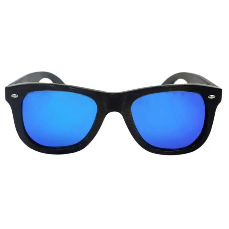 Products Glass Bamboo Sunglasses Retro Vintage Wood Lens Wooden Frame Handmade Polarized Sun Glasses 6