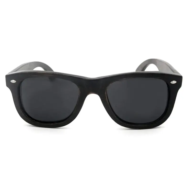 Products Glass Bamboo Sunglasses Retro Vintage Wood Lens Wooden Frame Handmade Polarized Sun Glasses 8