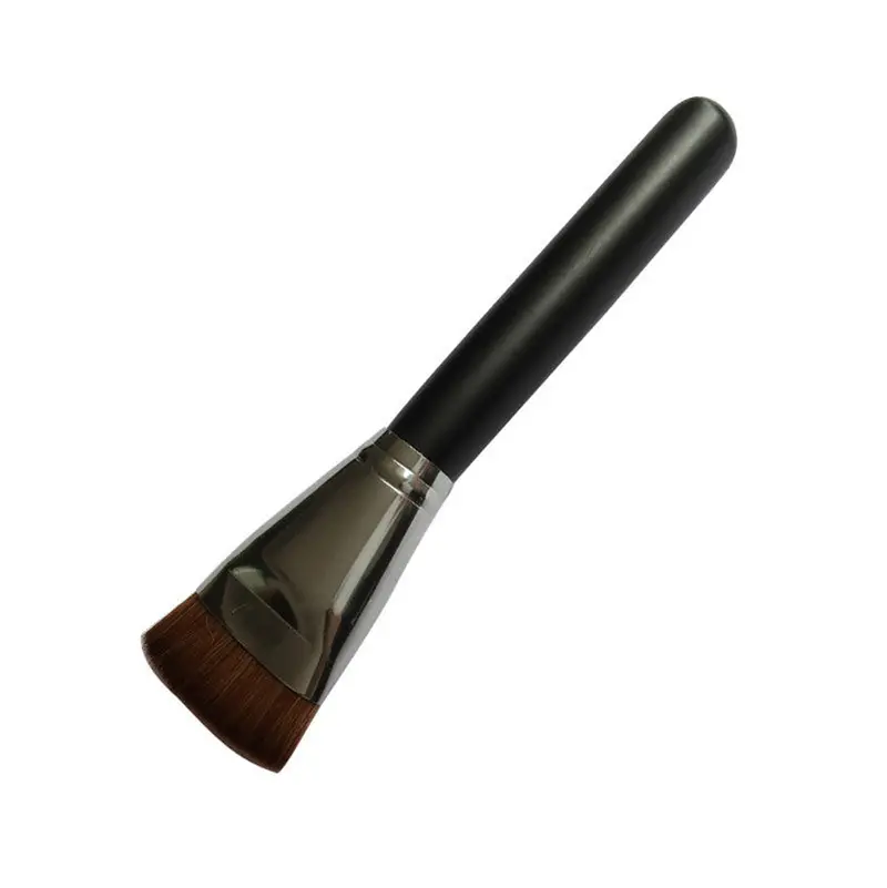 Professional Cosmetic Pro Flat Contour Makeup Brushes Big Face Blend Repair Capacity Makeup Brush Loose Paint Flat Head 2