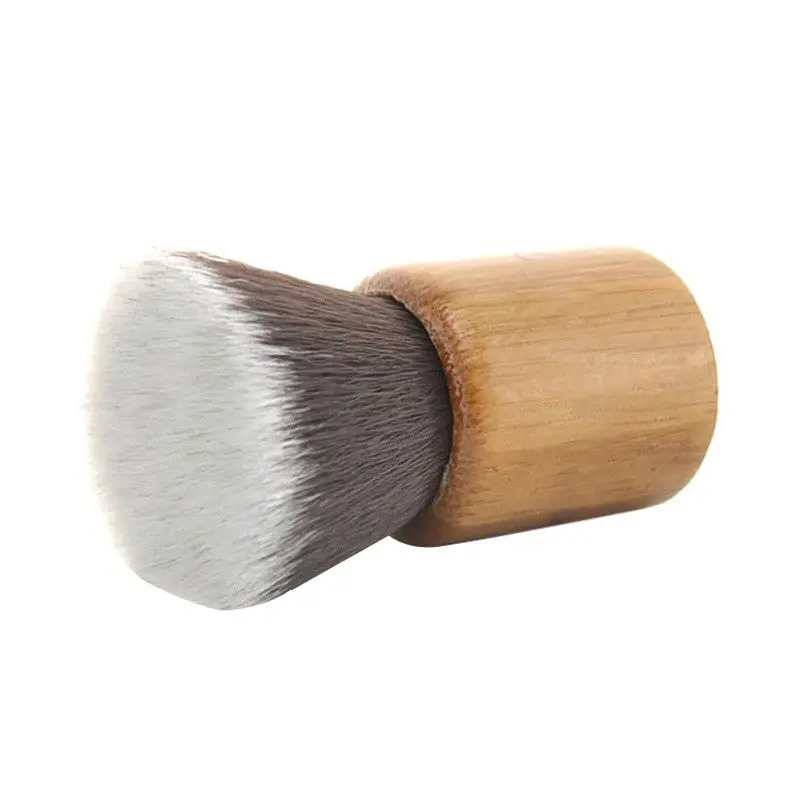 Professional Flat Contour Makeup Brushes Gujhui Powder Foundation Wood Eyeshadow Make Up Brushes Cosmetics Pinceaux Tools 1
