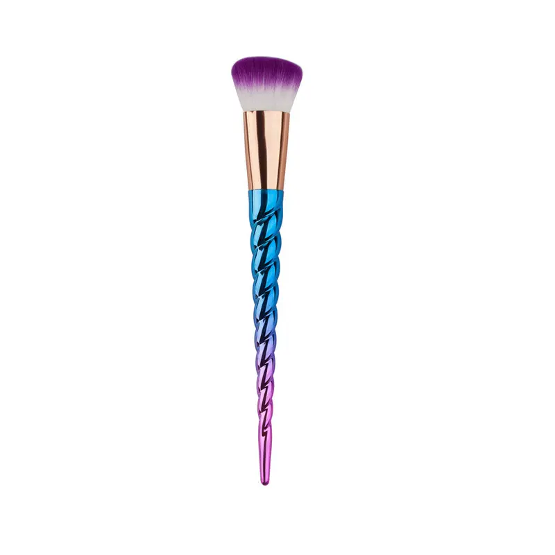 Professional Gujhui Eyebrow Makeup Brushes Eyeliner Powder Foundation Maquillage Cosmetics Rose Gold Make Up Brushes Tools 5