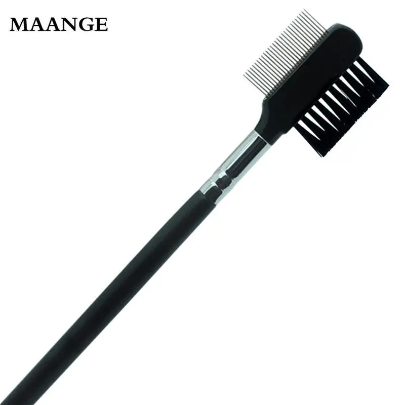 Professional Makeup Brushes Eyebrow Eyelash Dual-Comb Extension Eyelashes Brush Comb Cosmetic Makeup Tool Toiletry Kit Maquiagem 2