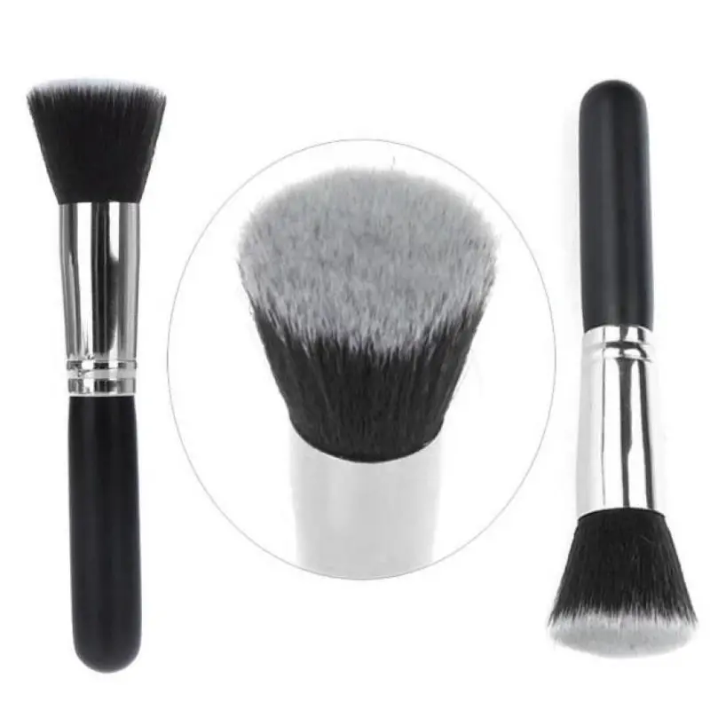 Professional Makeup Brushes Tools Foundation Brush Flat The Portable Bb Cream Make Up Brush Face Nose Powder Brush 1