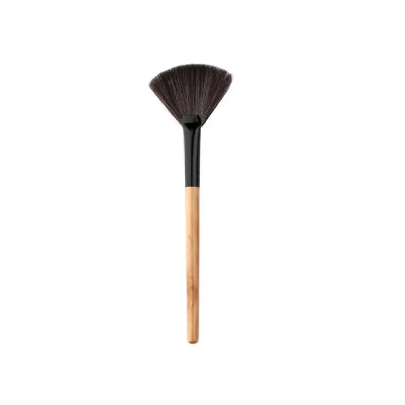 Professional Makeup Fan Blush Eyebrow Face Powder Foundation Cosmetics Concealer Blending Tools Makeup Brushes 1